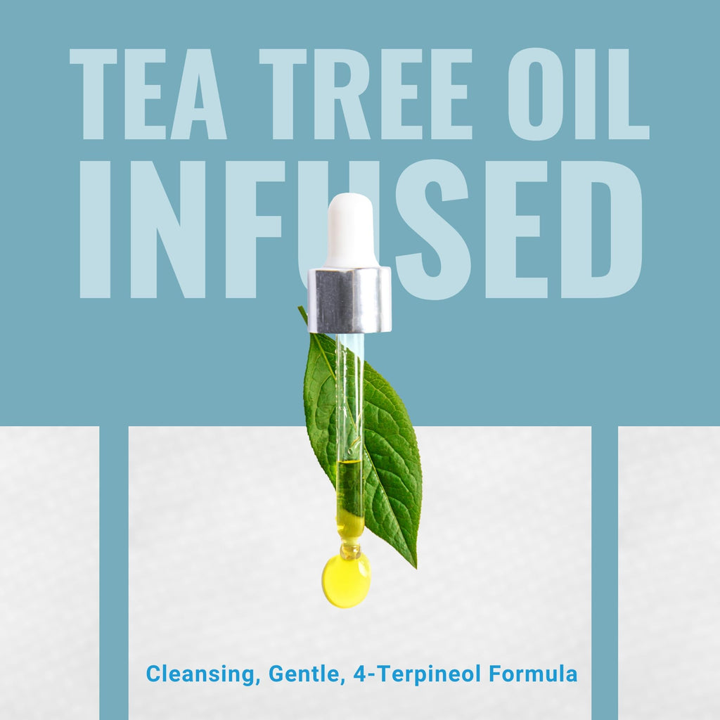 Buy now Towelettes - Natural Face, Eyelash & Eyelid Cleanser - Wipes for Demodex, Blepharitis, Mgd and Red Irritated Eye Lid - Tea Tree Oil Extract. at indiglob india