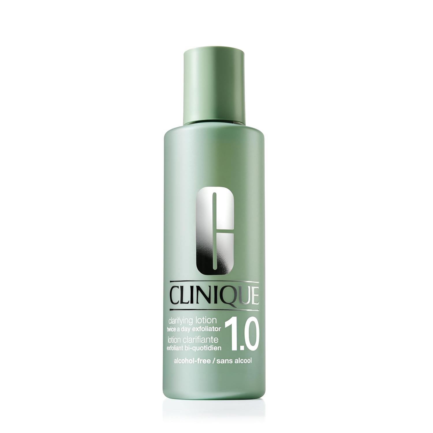 Buy now Clinique 3-Step Clarifying Lotion Face Exfoliator 1.0 | For Sensitive Skin | Toner With Witch Hazel + Salicylic Acid | Alcohol Free 13.5 Fl Oz (Pack of 1) at indiglob india