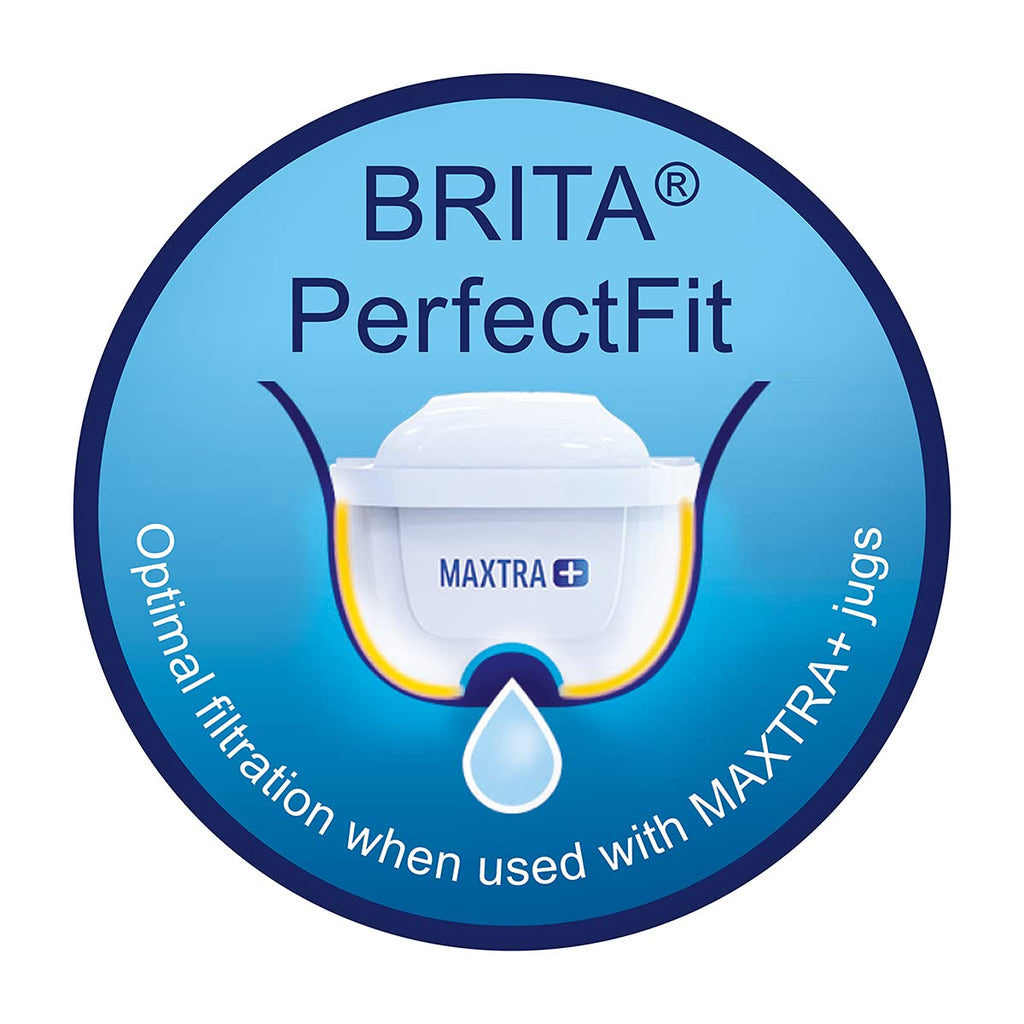 Buy now BRITA MAXTRA + Replacement Water Filter Cartridges, Compatible with all BRITA Jugs - Reduce Chlorine, Limescale and Impurities for Great Taste - Pack of 3 at indiglob india