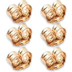 Buy now COOLJOY 14K Gold Earring Backs Ear Locking 6 Piece for Stud Ear Rings 3 Pairs at indiglob india