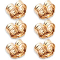 Buy now COOLJOY 14K Gold Earring Backs Ear Locking 6 Piece for Stud Ear Rings 3 Pairs 3 Pair at indiglob india