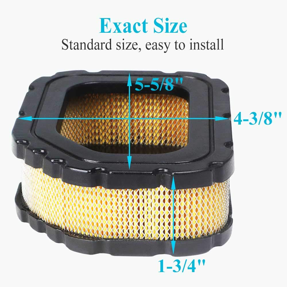 HOODELL 32 083 03-S Air Filter for Kohler Courage Engine SV710 SV715 SV720 SV730 SV735 SV740 Cub Cadet Lawn Mower, Replace 32 083 03 KH-32-883-03-S1 Air Filter