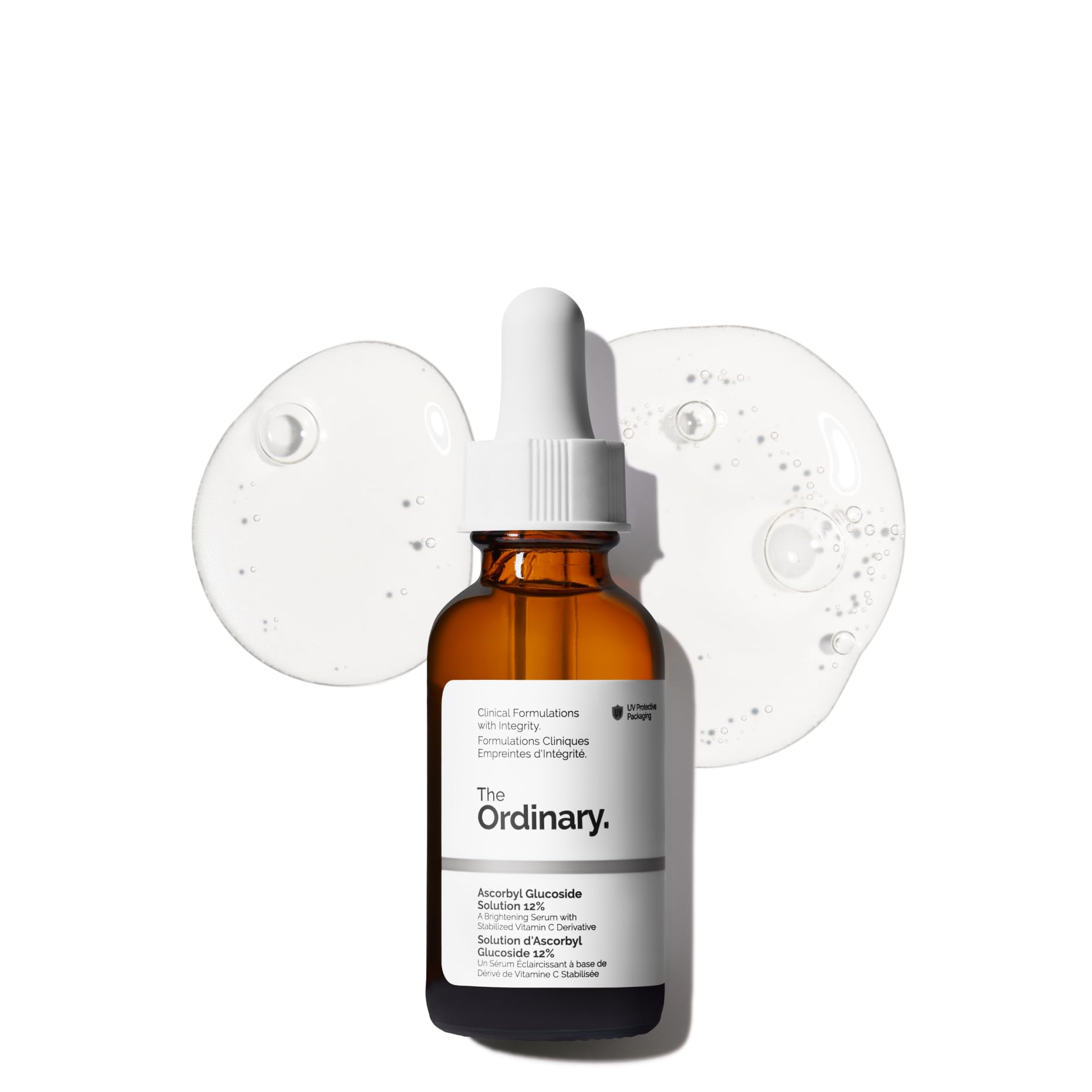 Ascorbyl Glucoside Solution 12%, Vitamin C Serum for Even Skin Tone and Antioxidant Protection, 1 Fl Oz