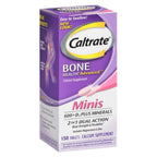 Caltrate Minis 600 Plus D3 Vitamin D and Calcium Supplement Tablets, 150 Ct | Highest Level of Vitamin D3, Maximizes Calcium Absorption to Support Strong Bones and Daily Function