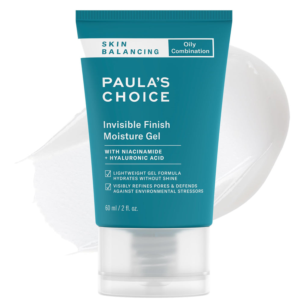 Buy now Paula's Choice SKIN BALANCING Invisible Finish Gel Face Moisturizer with Niacinamide & Hyaluronic Acid, Lightweight Face Gel Cream for Large Pores & Oily Combination Skin, Fragrance-Free, 2oz at indiglob india