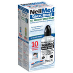 Buy now NeilMed Sinus Rinse Starter Kit with 5 Premixed Saline Packets - Large Volume Low Pressure Saline Nasal Irrigation & moisturizing Complete System at indiglob india