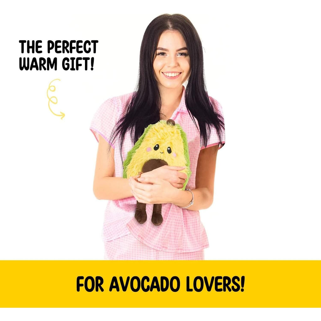 Buy now Happy Fuel Avocado Microwavable Unscented 1.5lbs Heating Pad For Women And Kids- Cute Soft Cozy Pillow Plush Heatable Warm Stuffed Animals- Kawaii Hot & Cold Plushie Food Toy - Avocado Gifts For Girls at indiglob india
