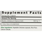 Buy now Nature's Answer Mullein Leaf Capsules 90 - Alcohol Free, Vegetarian, Vegan, Gluten Free - Mullein capsuels for Lungs - Supports Respiratory Function & Lung Health at indiglob india