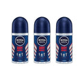 Nivea Men's Dry Impact Roll-On Deodorant - 1.69 fl oz - Pack of 3