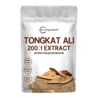 Micro Ingredients Tongkat Ali 200:1 Extract Powder for Men (100g) | Eurycoma longifolia (Longjack) Root | Concentrated Herbal Supplement | Non-GMO, Gluten Free