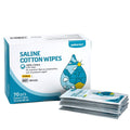 Winner Sterile Saline Wipes, 6 x 8 in, Individually Wrapped, 70 Count