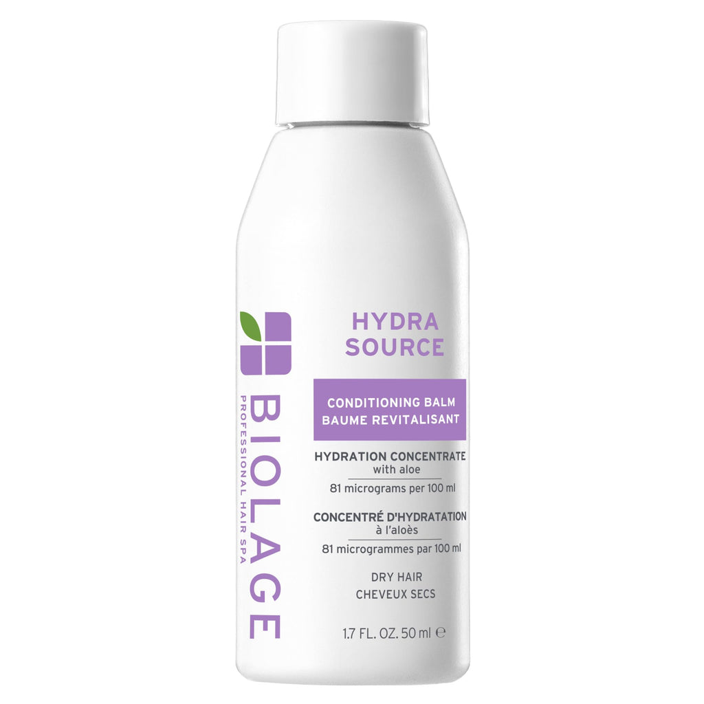 Biolage Hydra Source Conditioning Balm – For Dry Hair | With fermented aloe & hyaluronic acid, vegan, paraben-free, moisturizes, detangles, adds softness, for fine to medium hair