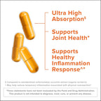 Qunol Turmeric Curcumin 1500mg, Ultra High Absorption Supplement, 90 Count | #1 Doctor Recommended form of Turmeric Curcumin, Extra Strength Capsule for Joint Support and a Healthy Inflammation Response