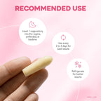 Mother's Dose HydraDose Hyaluronic Acid Vaginal Moisturizer Suppository
