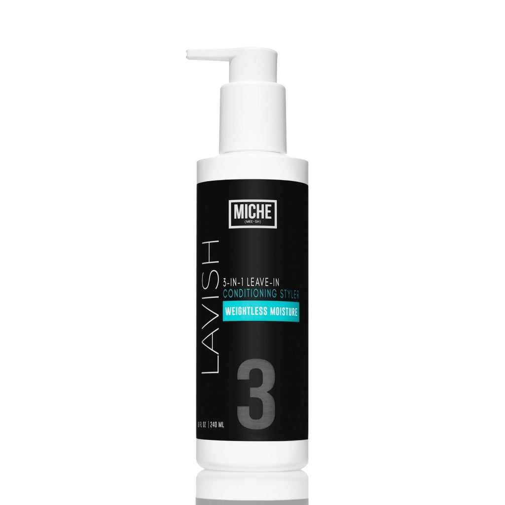 Miche Beauty Miche Lavish Leave-In Conditioner For Curly, Kinky Or Wavy Hair, Silicone And Paraben Free - 8oz