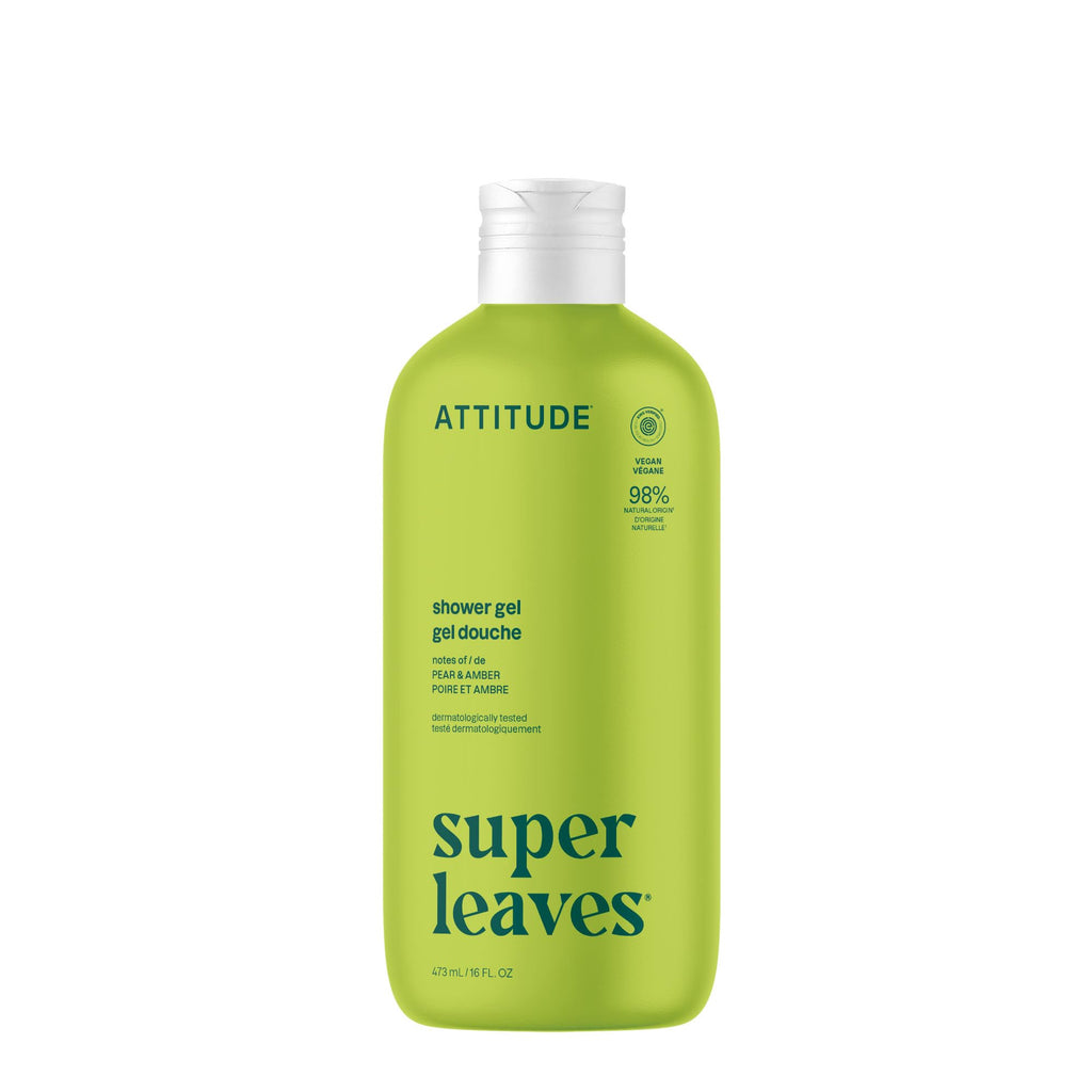 Buy now ATTITUDE Body Wash, EWG Verified Shower Gel, Dermatologically Tested, Plant and Mineral-Based, Vegan Personal Care Products, Pear & Amber Scent, 16 Fl Oz at indiglob india