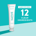 Buy now Native Fluoride Free Toothpaste, Whitening - for Adult, Kids 2+ Oral Care - Wild Mint & Peppermint Oil Flavor, 4.1oz (Pack of 3) at indiglob india
