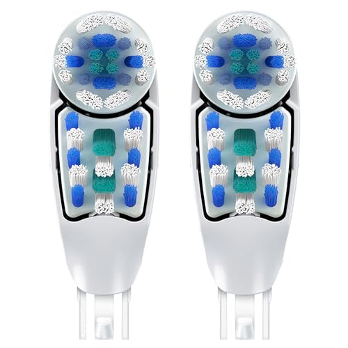 Buy now Oral-B Deep Clean Battery Powered Toothbrush Replacement Brush Heads Refill, Soft, 2 Count at indiglob india