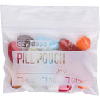 Buy now EZY DOSE Disposable Pill, Vitamin, and Medicine Organizer Pouches, Zippered Seal Bags, Pocket Sized and Travel Friendly, Easy to Use, 100 Count, BPA Free at indiglob india