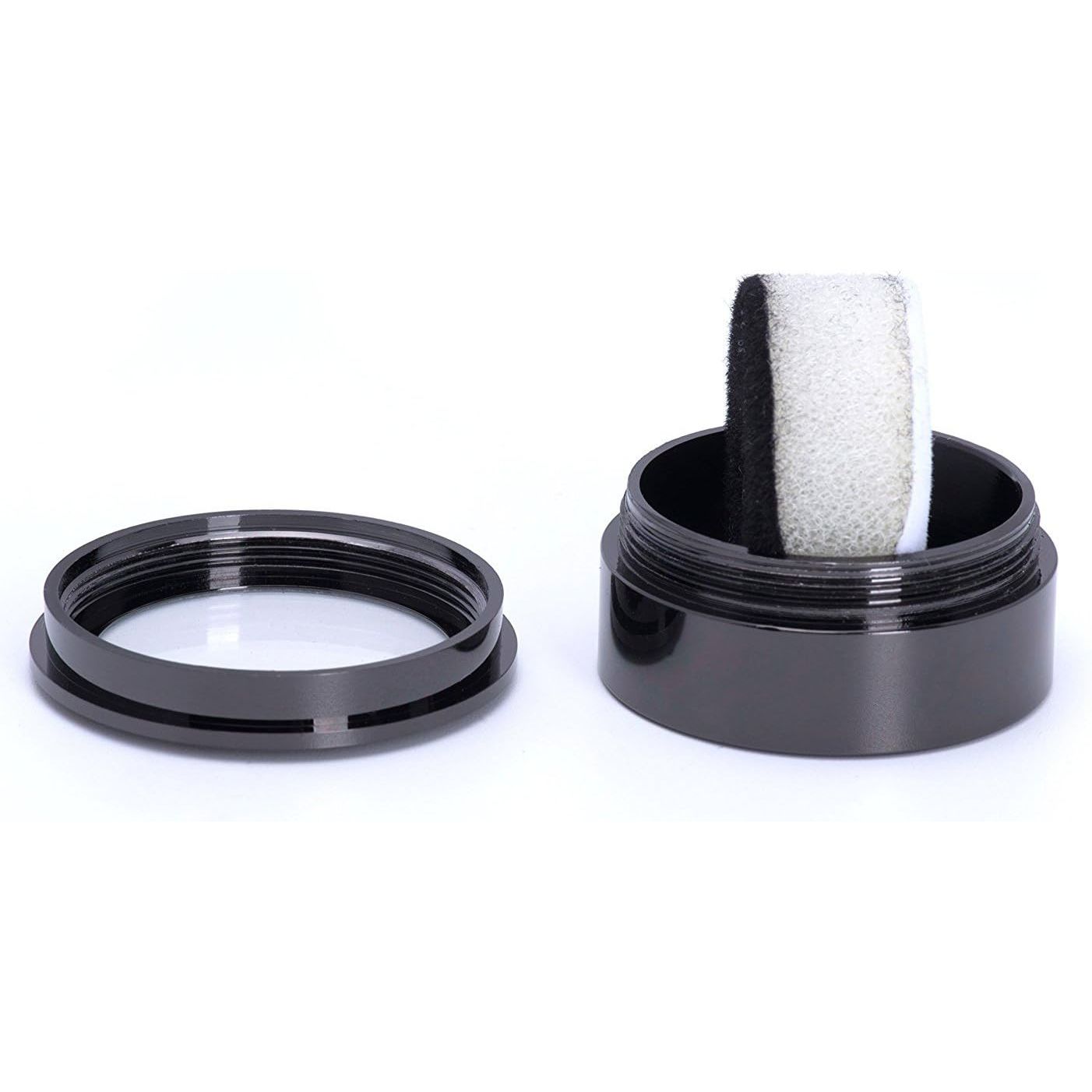 Buy now Small Loose Diamond or Gemstone Display Box Case Holder Show Container Metal (Black- 1.3x0.5) at indiglob india
