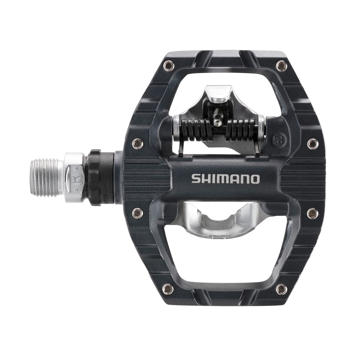SHIMANO PD-EH500 SPD & Flat Dual Sided Bike Pedal for Indoor Cycling & Urban Riding