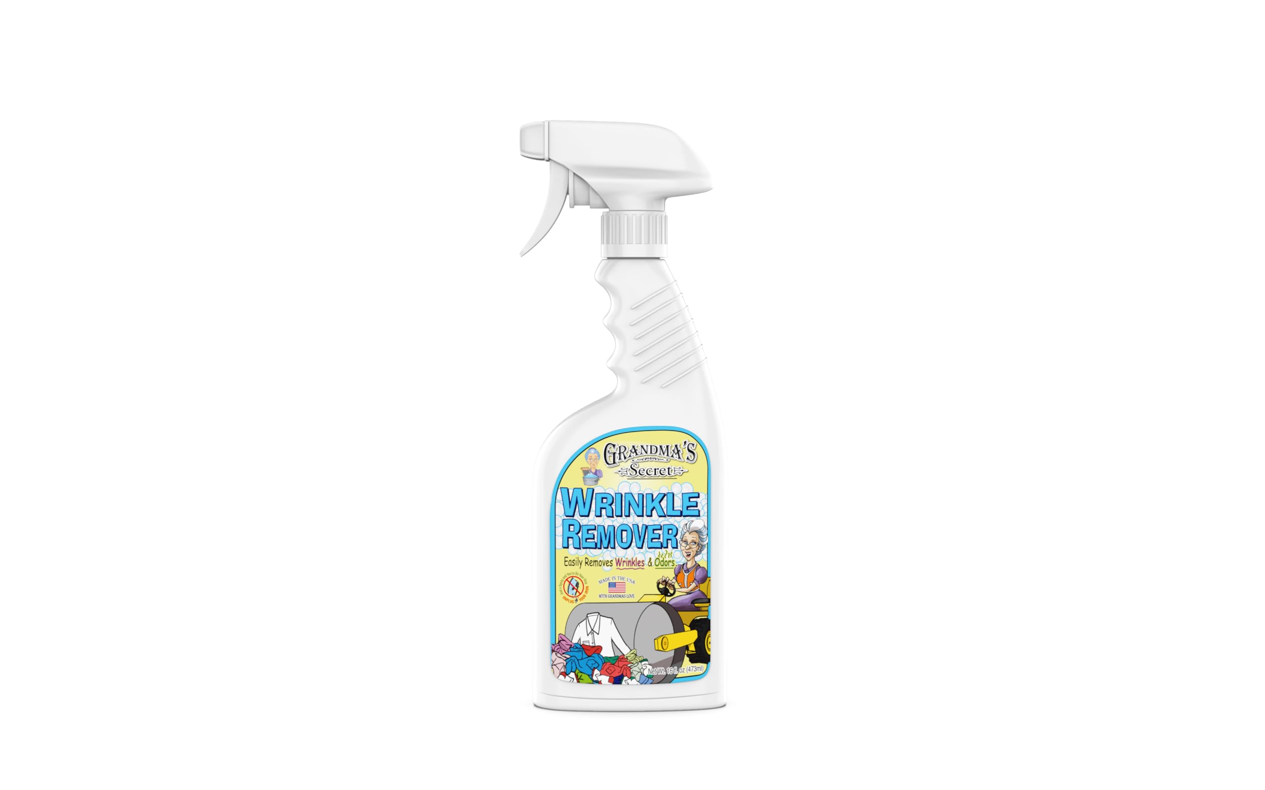 Buy now Grandma's Secret Spot Remover for Clothes - Chlorine, Bleach and Toxin-Free - Fabric Stain Remover Removes Oil, Paint, Blood and Pet Stains – 2 Ounce, Pack of 2 Wrinkle Remover 16.00 Fl Oz (Pack of 1) at indiglob india