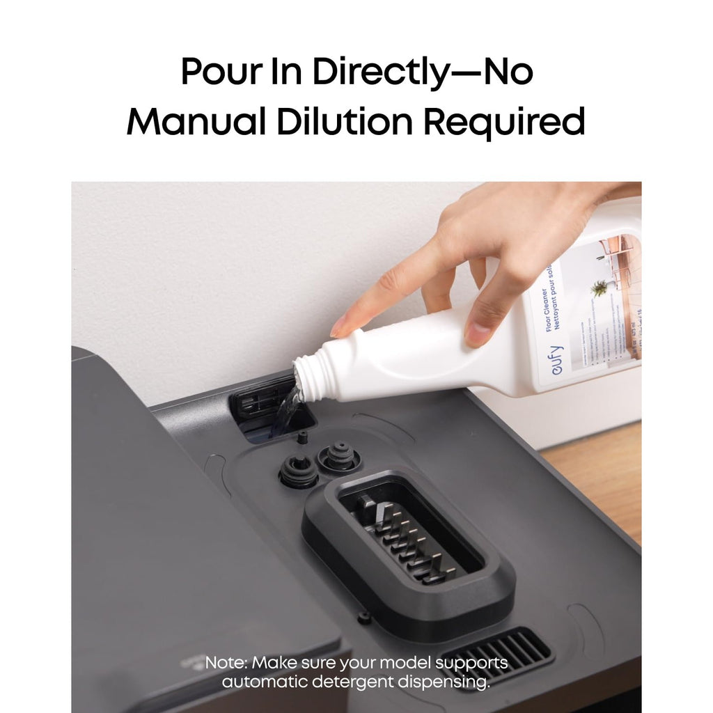 eufy Official Floor Cleaning Solution for E35, E28, C28, 473 ml