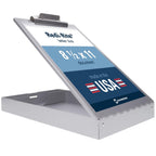 Saunders Redi-Rite Aluminum Storage Clipboard, Nursing, Letter Size, Silver