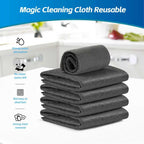 Thickened Magic Cleaning Cloth for Glass, 5Pcs Microfiber Cloth