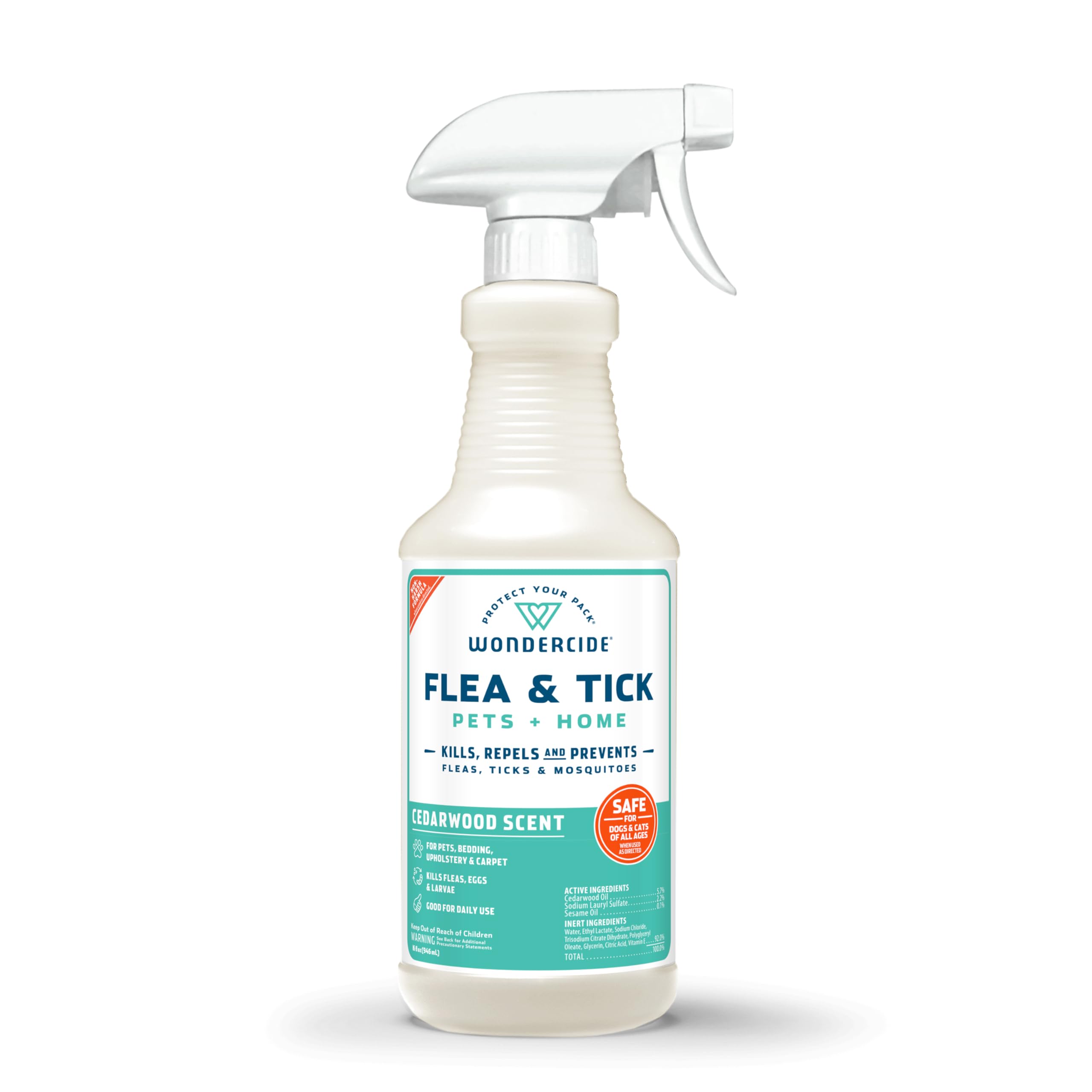 Buy now Wondercide - Flea, Tick & Mosquito Spray for Dogs, Cats, and Home - Control, Prevention, Treatment - with Natural Essential Oils - Pet and Family Safe - Peppermint 16 oz at indiglob india
