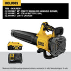Buy now DEWALT 20V MAX* XR Leaf Blower, 125-MPH, 450-CFM (DCBL722P1) at indiglob india