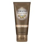 Jergens Natural Glow Instant Tanning Moisturizer, Light Bronze, 6 fl oz | Instant Bronze Color, Natural-Looking Tan, Lightweight Formula, Streak-Free Application, Sunless Glow