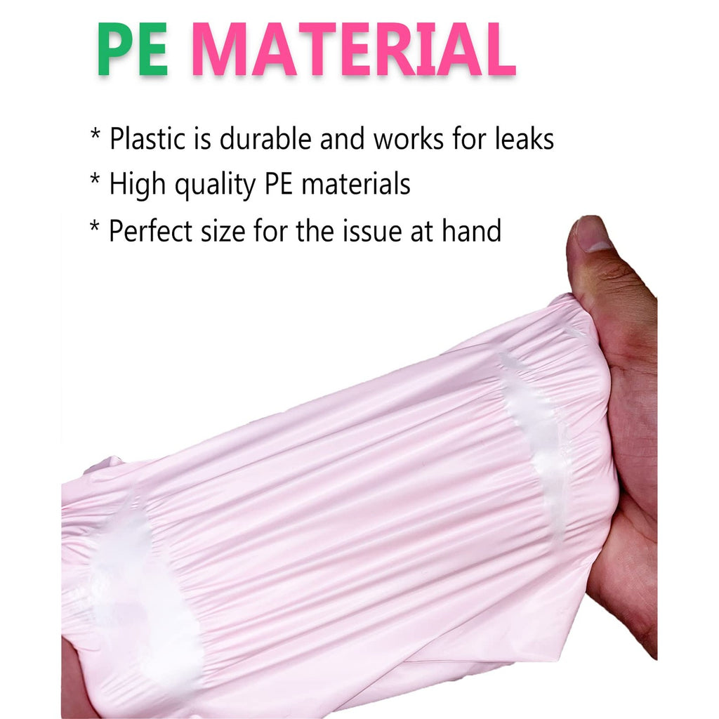 Sanitary Napkin Disposal Bags - Block Odors, Great Adhesion, Feminine Hygiene Disposal Bags for Tampons and Pads Pink 100Pcs