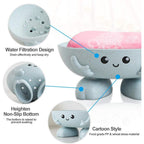 Buy now Soap Holder, Cute Soap Dish for Kids Children, Creative Lovely Bar Soap Tray Counter for Shower Bathroom Kitchen Countertop - Pink at indiglob india