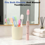 6 Pack Silicone Toothbrush Covers, Travel Toothbrush Head Cover Caps