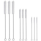 9-Piece Straw Cleaner Brush Kit - for Stanley Mug 40, 30, 20 oz, (3-Size) Extra Long Pipe Cleaners, Straw Cleaning Brush for Tumbler, Sippy Cup, Bottle and Tube