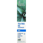 Buy now Desert Essence Tea Tree Oil Toothpaste - Mint - 6.25 Ounce - Refreshing Taste - Deep Cleans Teeth & Gums - Helps Fight Plaque - Sea Salt - Pure Essential Oil - Baking Soda - Promotes Healthy Mouth at indiglob india