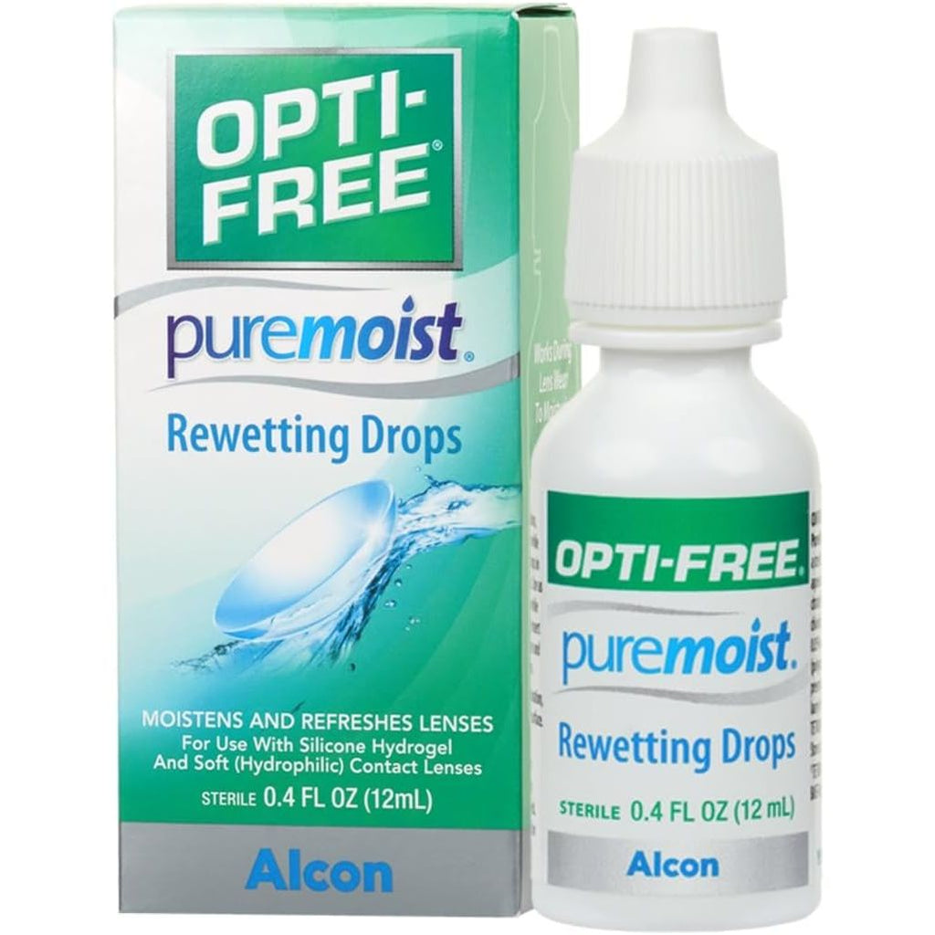 Buy now Opti-Free Puremoist Rewetting Drops, 12-mL at indiglob india
