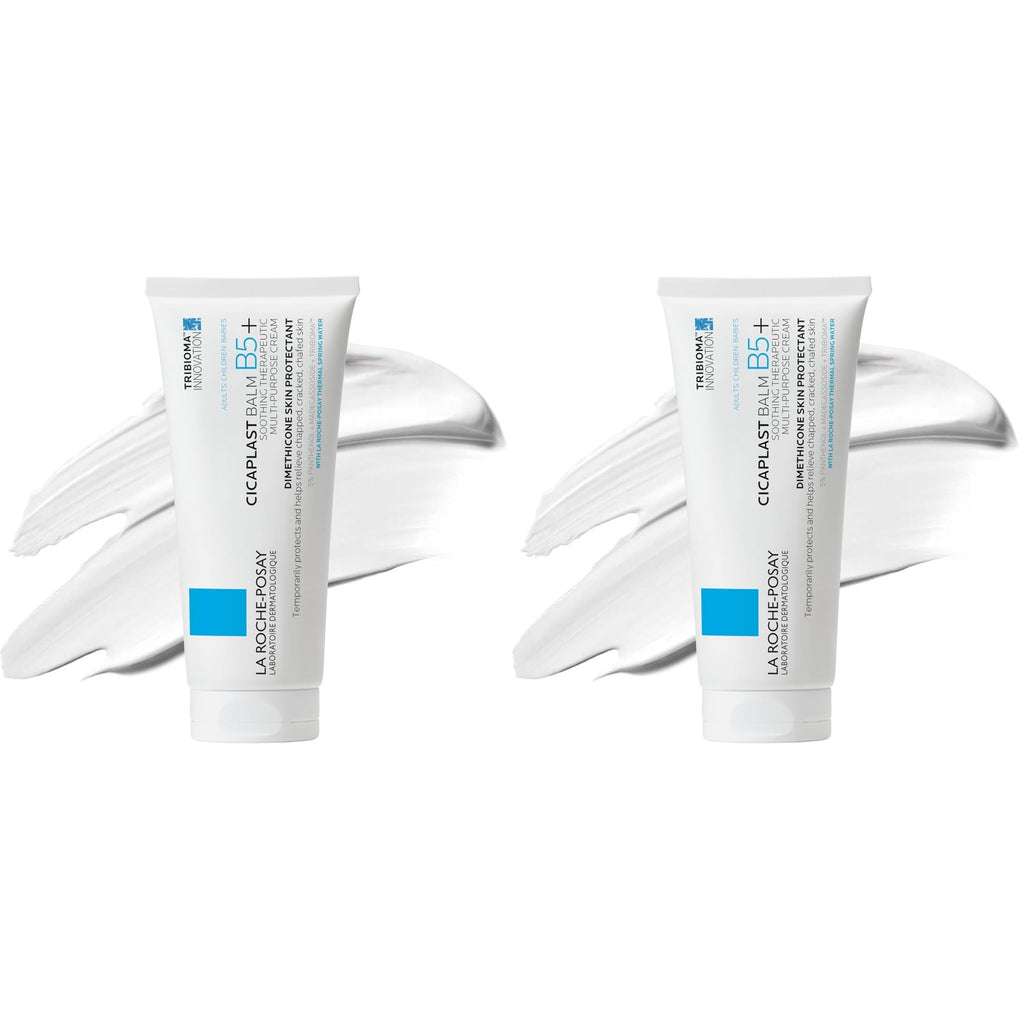 La Roche-Posay Cicaplast Balm B5 Skin Barrier Repair Cream with Centella Asiatica, Shea Butter & Panthenol | Multi-Purpose Healing Ointment for Dry, Irritated Skin | Face, Body & Hand Balm, Baby Safe
