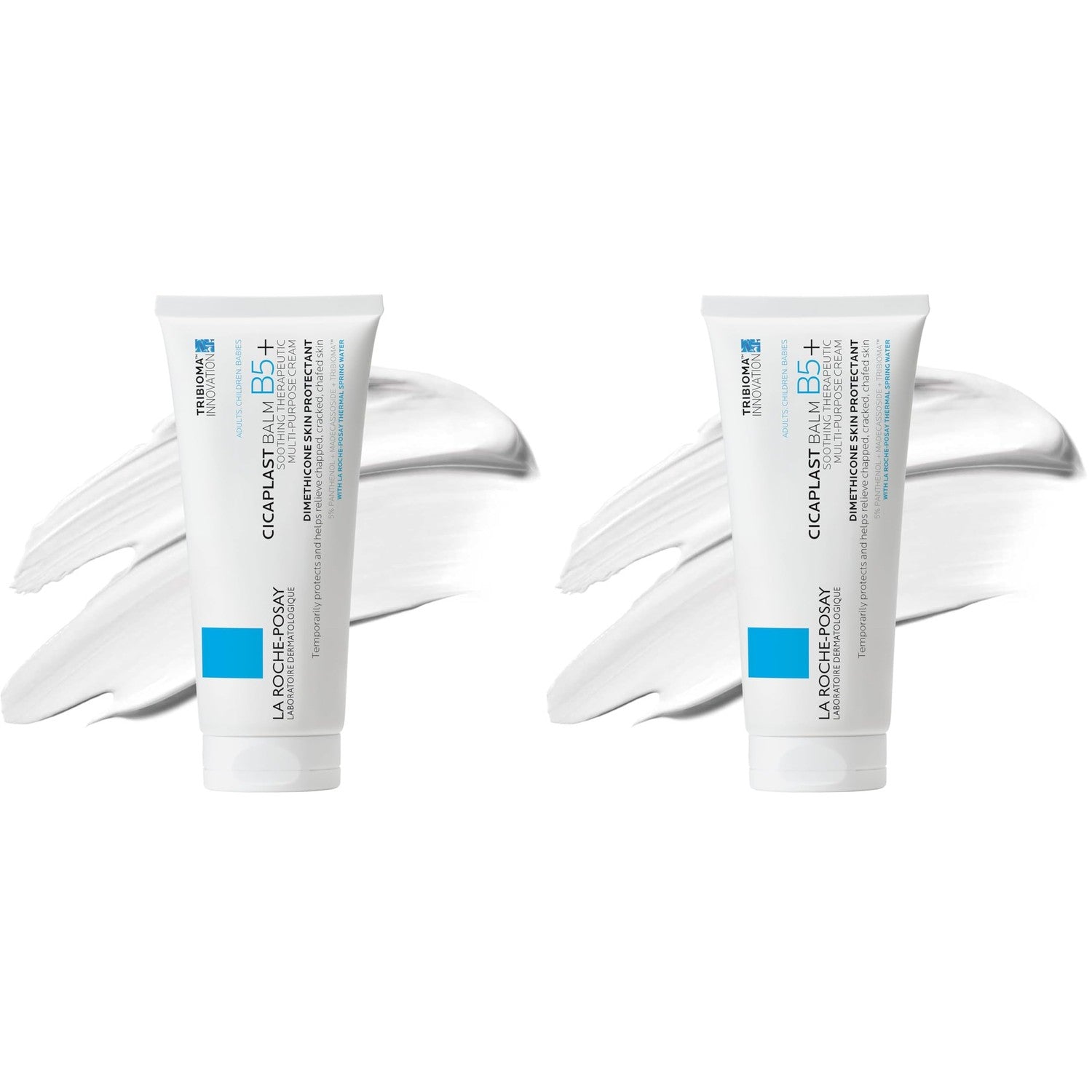 La Roche-Posay Cicaplast Balm B5 Skin Barrier Repair Cream with Centella Asiatica, Shea Butter & Panthenol | Multi-Purpose Healing Ointment for Dry, Irritated Skin | Face, Body & Hand Balm, Baby Safe