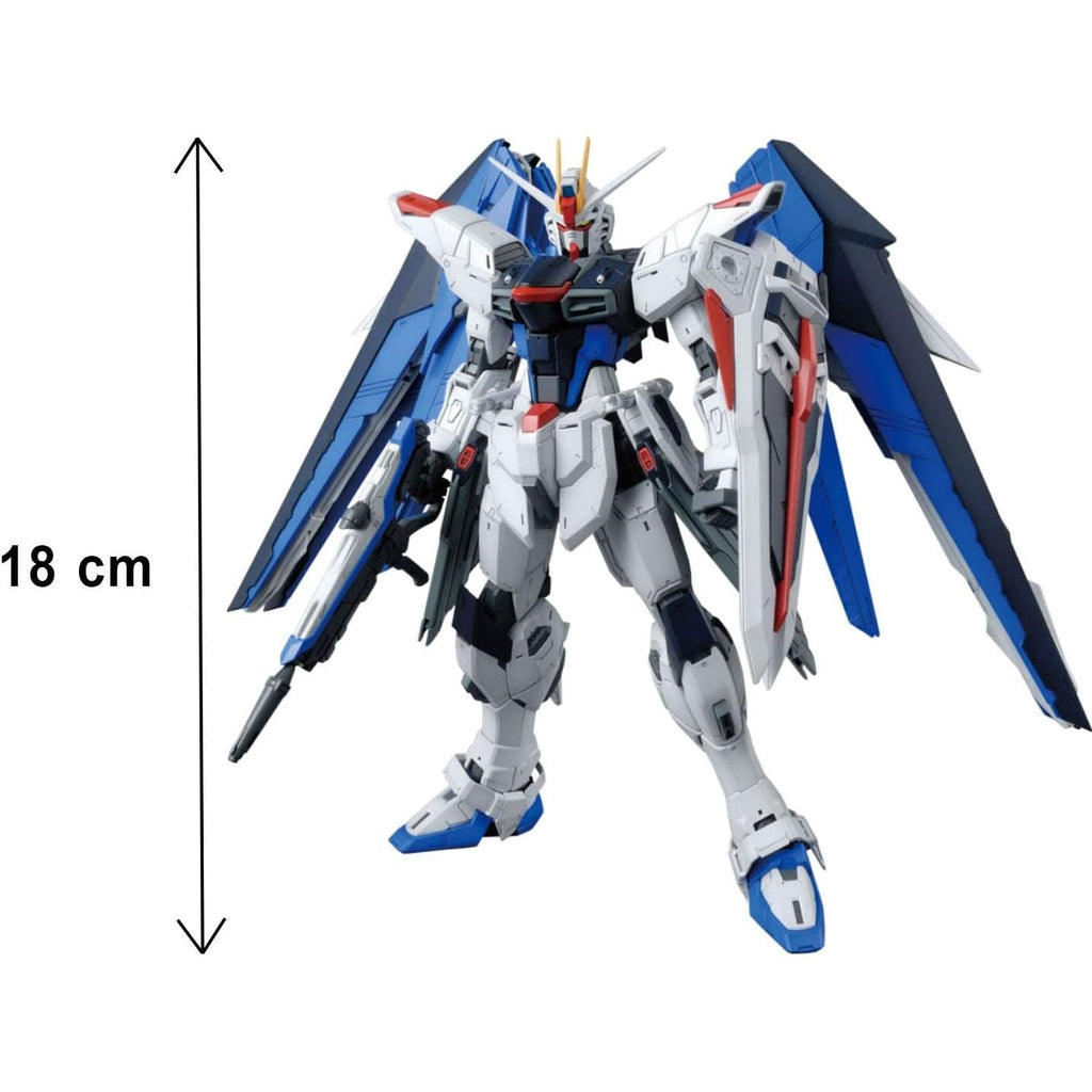 Buy now Bandai Hobby MG Freedom Gundam (Ver. 2.0) "Gundam Seed 1/100, Multi-Colored, 8" (BAN204883) at indiglob india