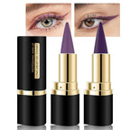 Kaely 2Pcs Gel Eyeliner Pencil, Natural Black Eyeliner Cream, Liquid Eye Liner Pencils for Older Women Waterproof, Smoky Eyeshadow Palette Goth Halloween Makeup Kit, delineador de ojos contra el agua