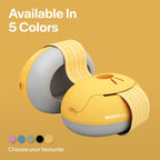 Buy now Alpine Muffy Baby Ear Protection for Babies and Toddlers up to 36 Months - CE & ANSI Certified - Noise Reduction Earmuffs - Comfortable Baby Headphones Against Hearing Damage & Improves Sleep - Yellow at indiglob india