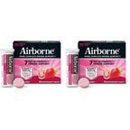 Airborne Immune Support Effervescent Tablets, Zesty Orange Flavor - 30ct with 1000mg Vitamin C + Vitamins A, D, E, Zinc, Selenium, Manganese & Herbal Blend - Sugar‑Free, Gluten‑Free
