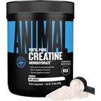 Animal Creatine Monohydrate Powder — Micronized for Muscle Recovery, Cellular Energy, and Daily Wellness — for Men and Women — Unflavored 300g