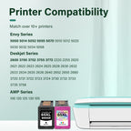 HP Ink Cartridges Black Color Combo, 100% Authentic and available in India at Curat Cart for various printer models.