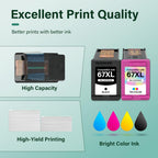 Experience premium imported HP Ink Cartridges in black and tri-color for high-quality prints, available at Curat Cart.