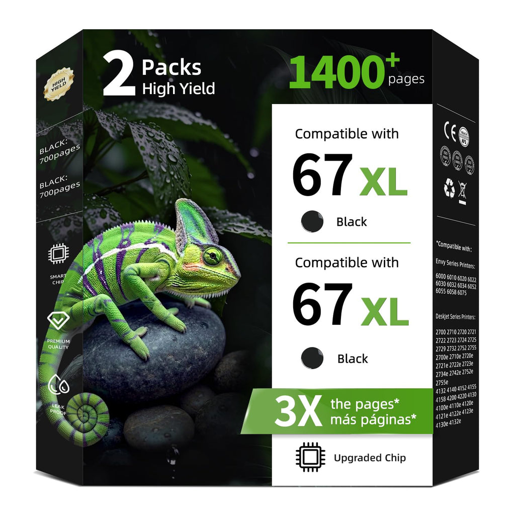 Experience premium imported HP 67XL Black Ink Cartridge, offering high yield and compatibility. Available at Curat Cart.