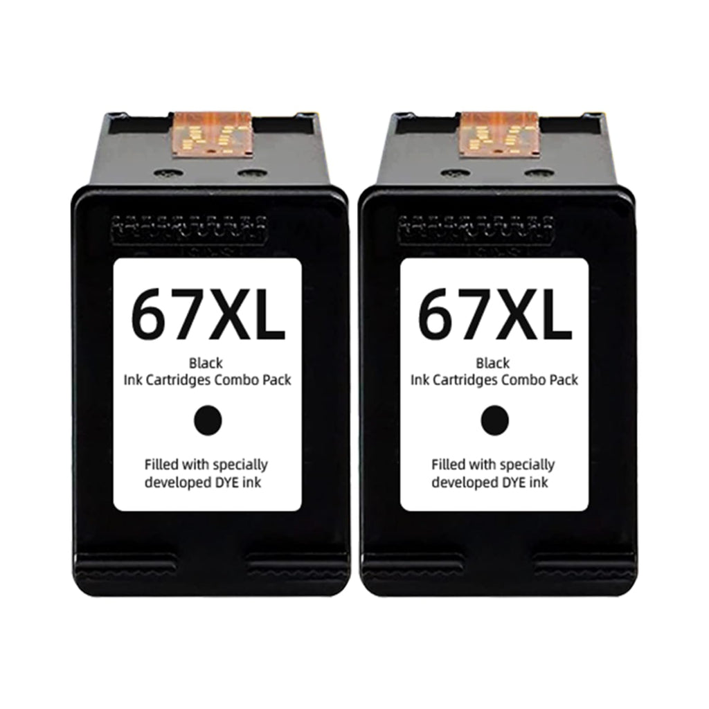HP 67XL Ink Cartridges Black, 100% Authentic, available at Curat Cart for reliable printing in India.