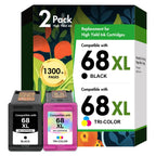 HP Ink Cartridges Combo Pack, premium imported, delivers high yield with 1300+ pages. Available at Curat Cart.